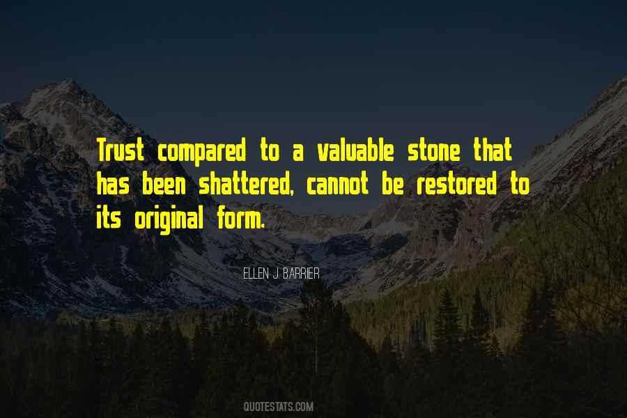 Trust Shattered Quotes #616799