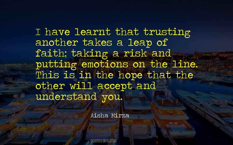 Trust Takes Quotes #1644009