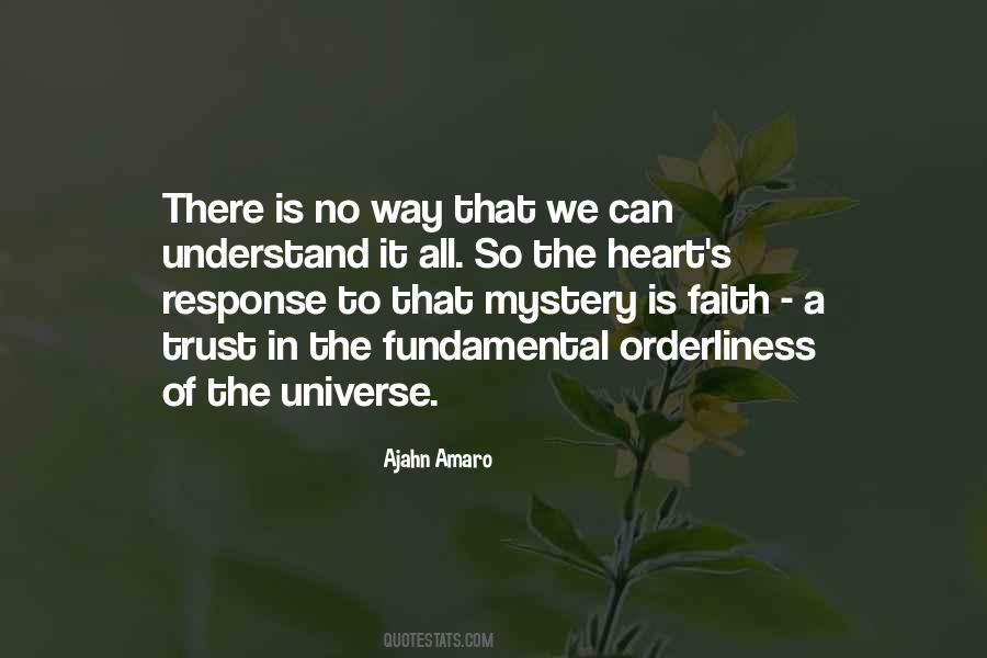 Trust The Universe Quotes #1180166