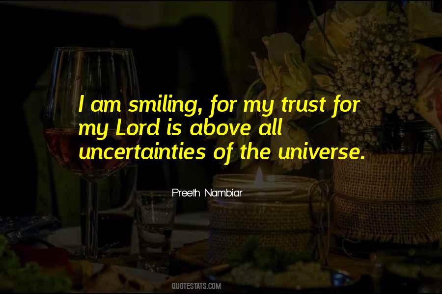 Trust The Universe Quotes #602323