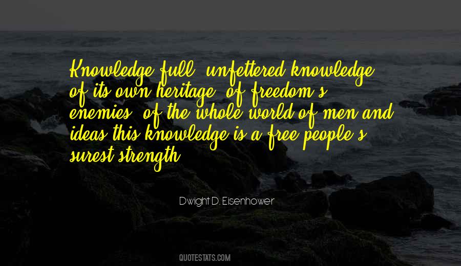 Quotes About Dwight D Eisenhower #261237