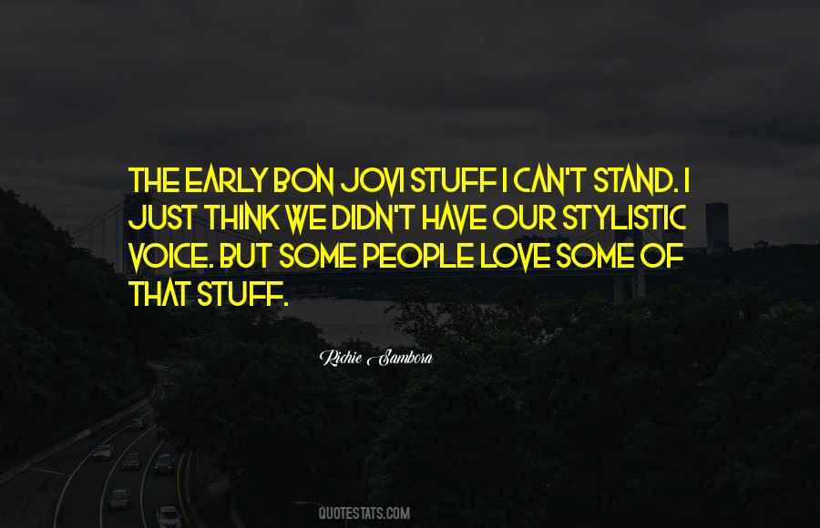Quotes About Bon Jovi #1067933