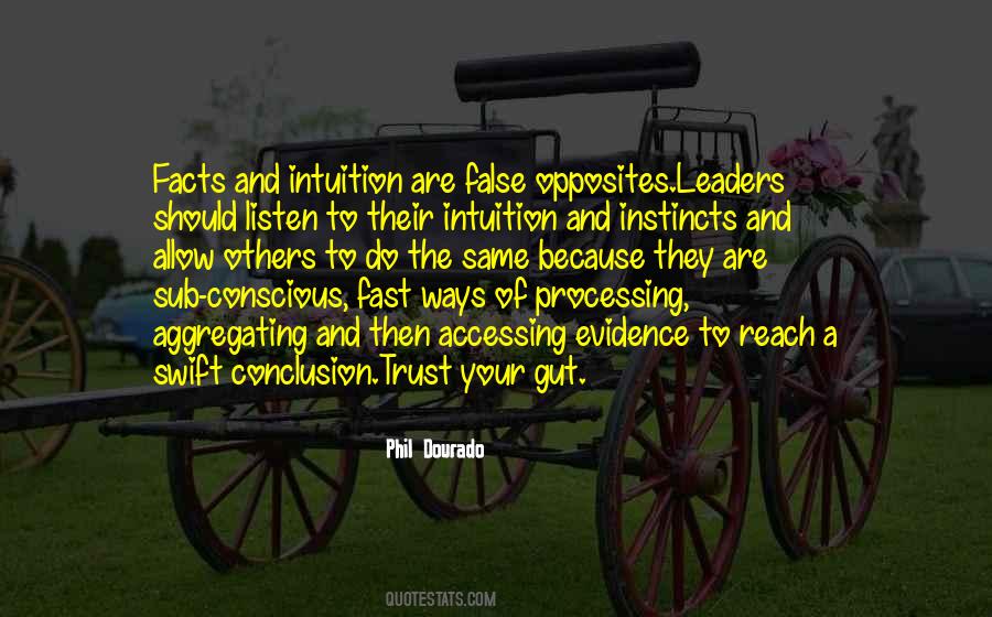 Trust Your Intuition Quotes #1578883