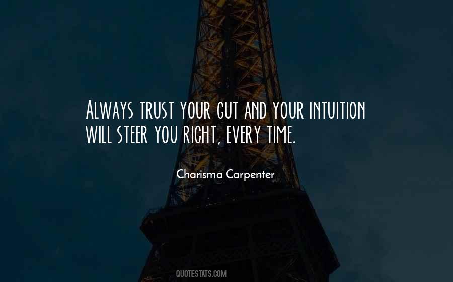 Trust Your Intuition Quotes #582892