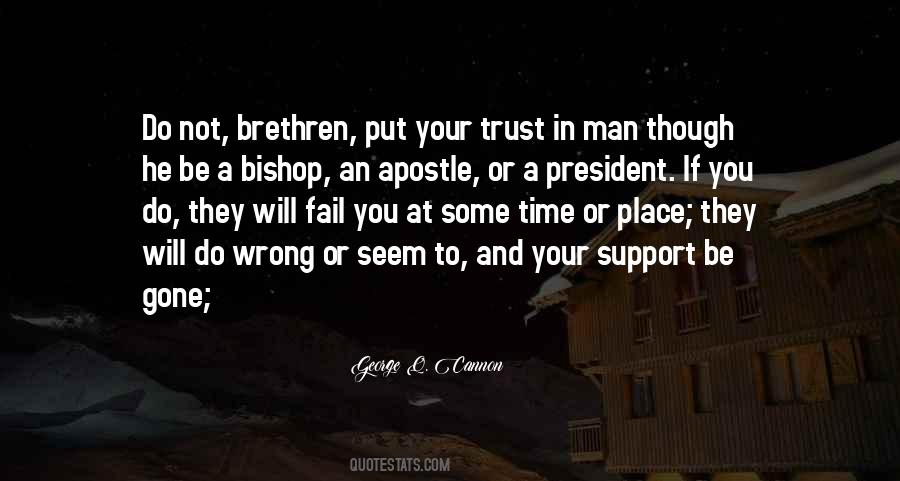 Trust Your Man Quotes #276986