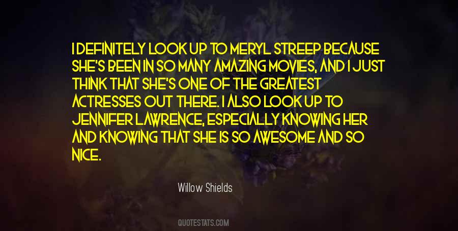 Quotes About Meryl Streep #60888