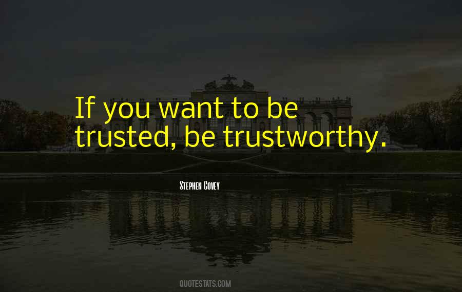 Trusted You Quotes #331489