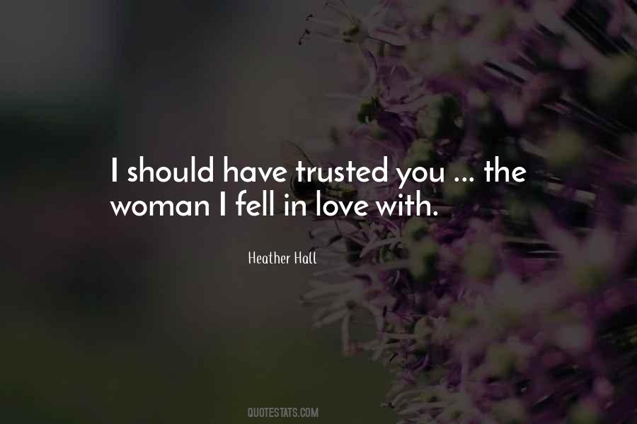 Trusted You Quotes #948894