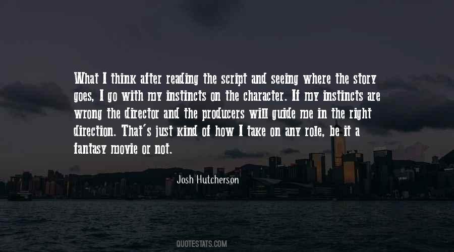 Quotes About Josh Hutcherson #999570