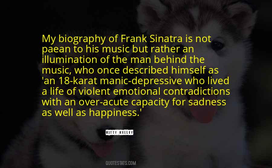 Quotes About Frank Sinatra #795256