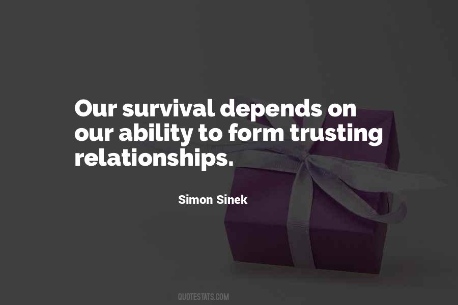 Trusting Relationships Quotes #545365