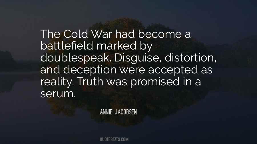 Truth And Deception Quotes #1335803