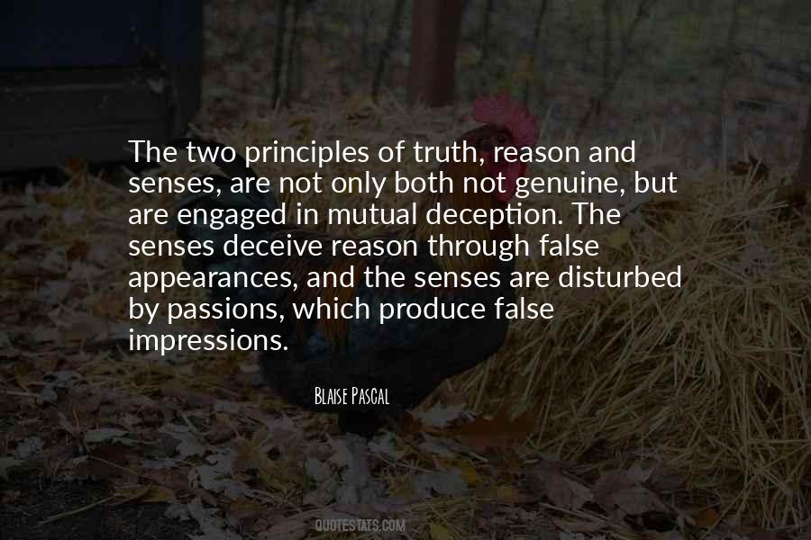 Truth And Deception Quotes #187555