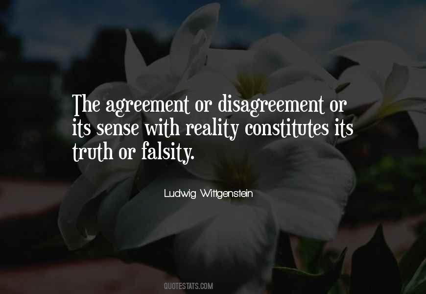 Truth And Falsity Quotes #1421891