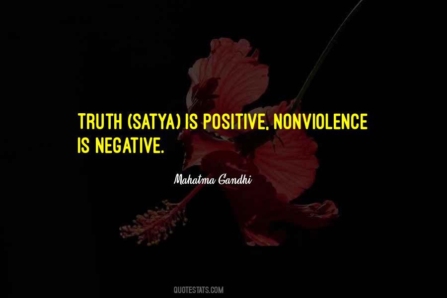 Truth And Nonviolence Quotes #139770