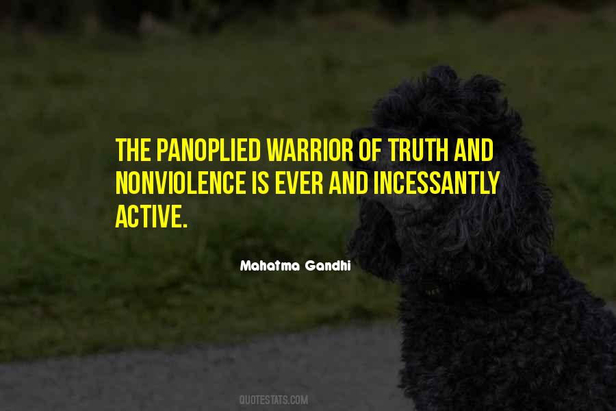 Truth And Nonviolence Quotes #339924