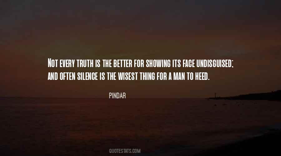 Truth And Silence Quotes #688913