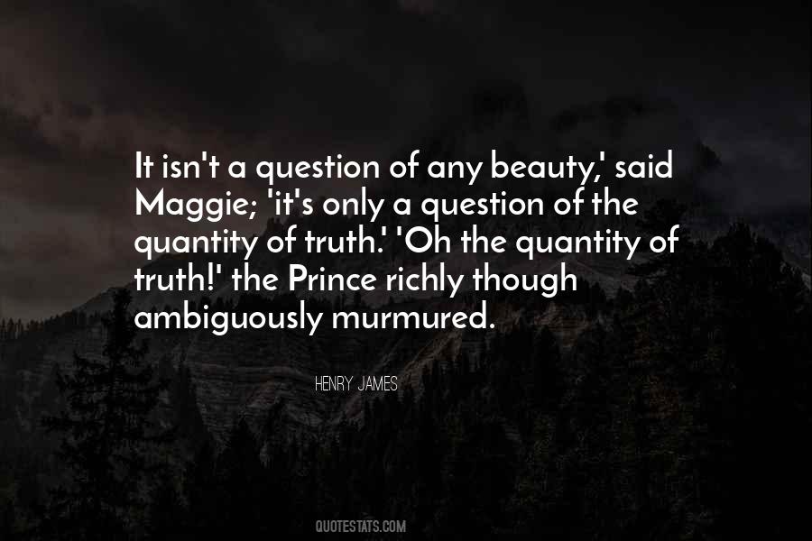Truth Beauty Quotes #128966