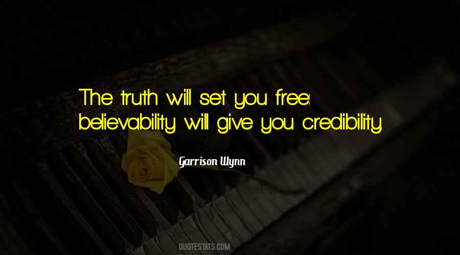 Truth Can Set You Free Quotes #218365