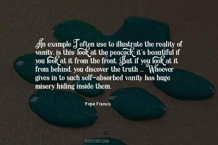 Truth Hiding Quotes #1166673