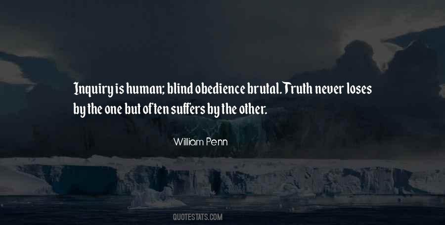 Truth Is Blind Quotes #1697535