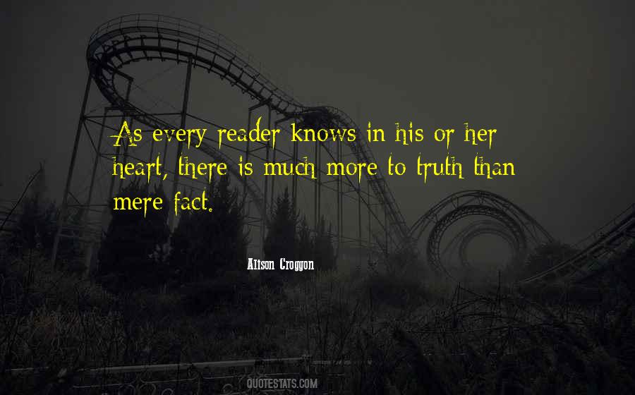 Truth Or Fiction Quotes #1237911