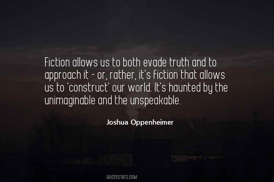 Truth Or Fiction Quotes #1874720