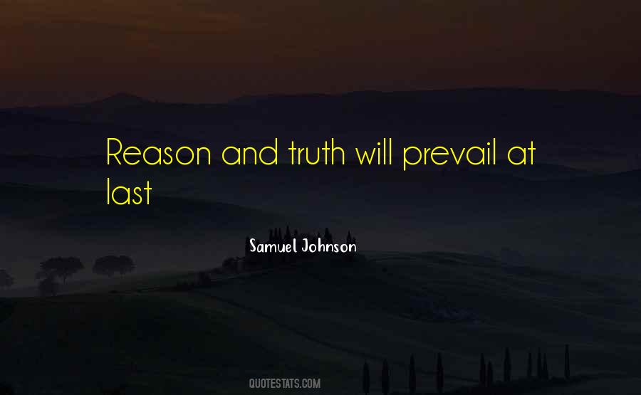 Truth Prevail Quotes #1662042