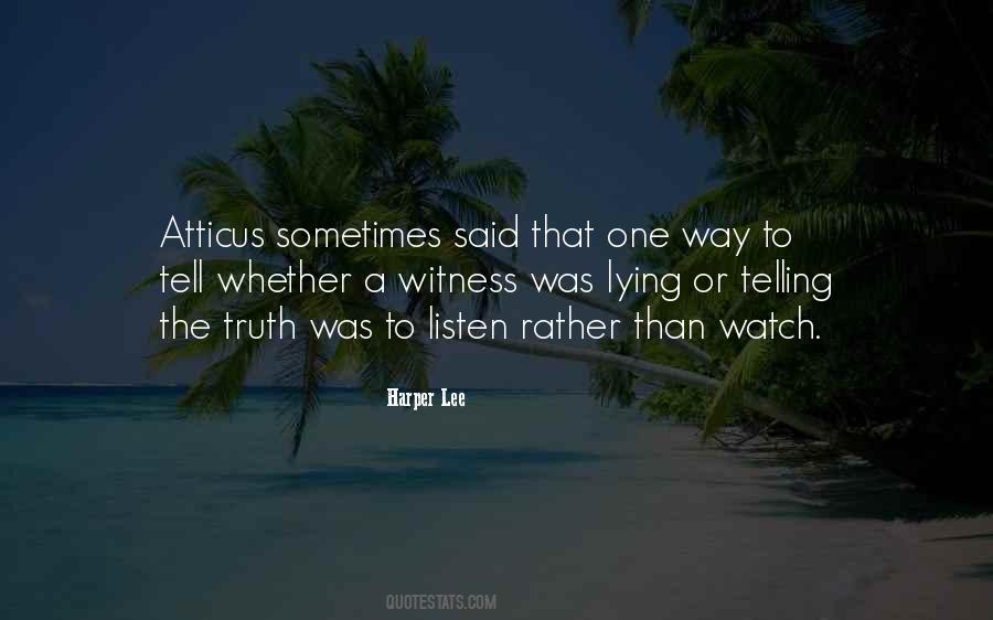 Truth Said Quotes #95764 Truth Said Quotes #95764