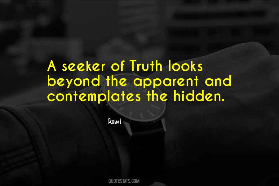 Truth Seeker Quotes #718689