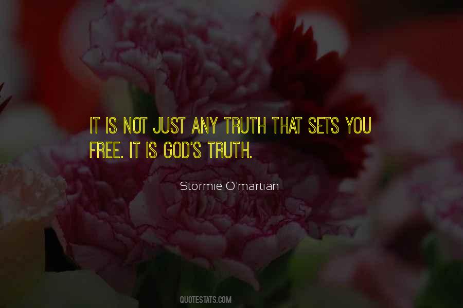 Truth Sets You Free Quotes #605480