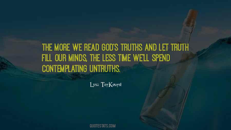 Truth Untruth Quotes #1788258