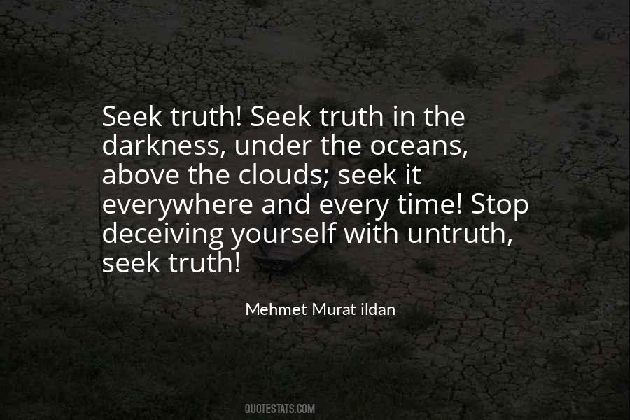 Truth Untruth Quotes #30527