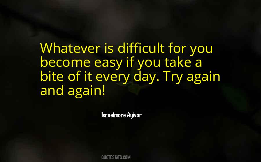 Try Again And Again Quotes #1178522