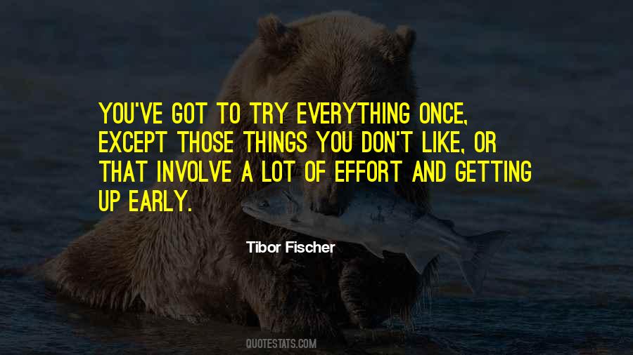 Try Everything Once Quotes #1505440