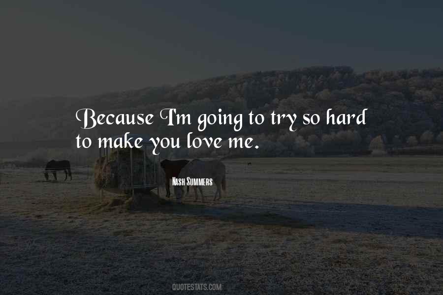 Try Hard Love Quotes #653056