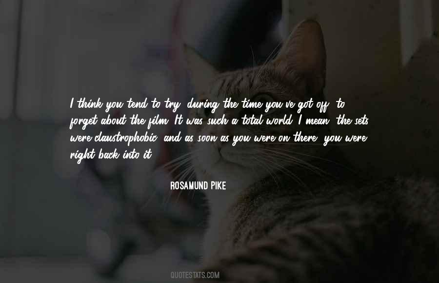 Try To Forget You Quotes #815685
