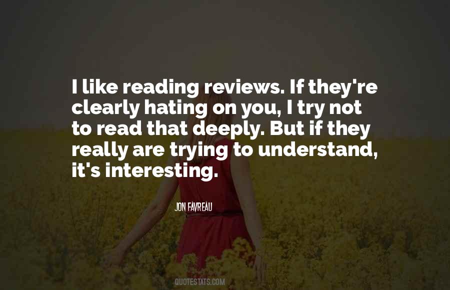 Try To Understand You Quotes #46213