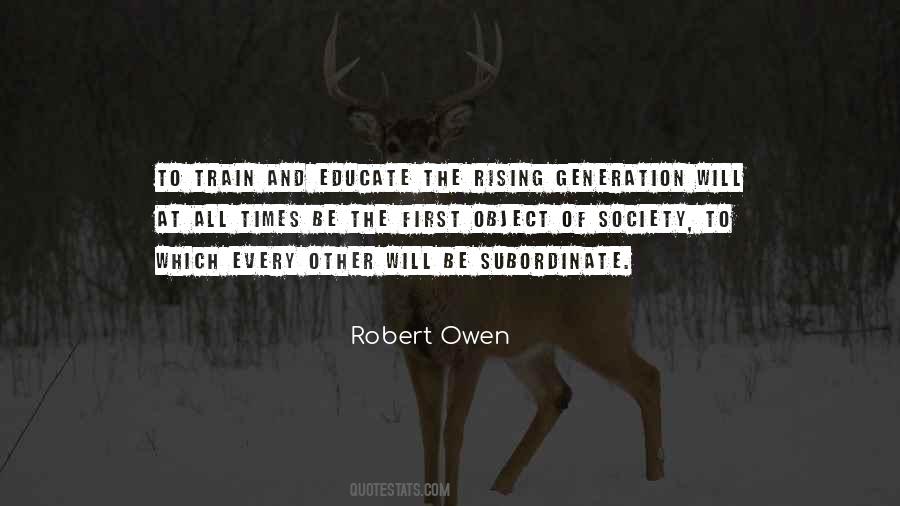 Quotes About Robert Owen #53769