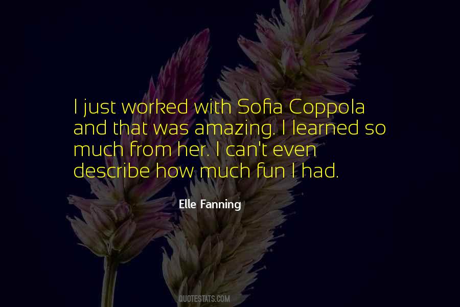 Quotes About Sofia Coppola #724367