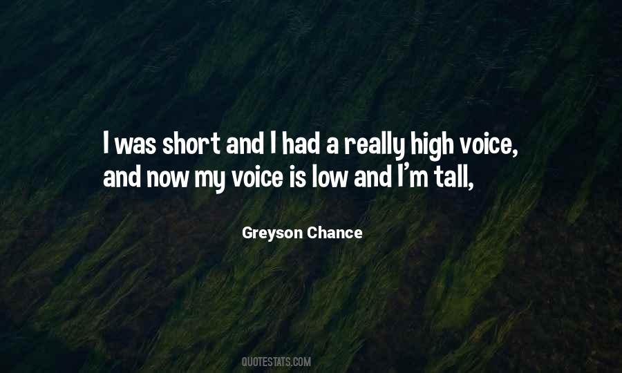 Quotes About Greyson Chance #310503