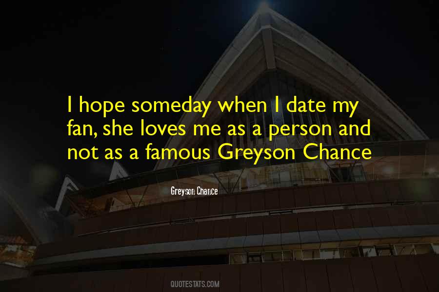 Quotes About Greyson Chance #437408