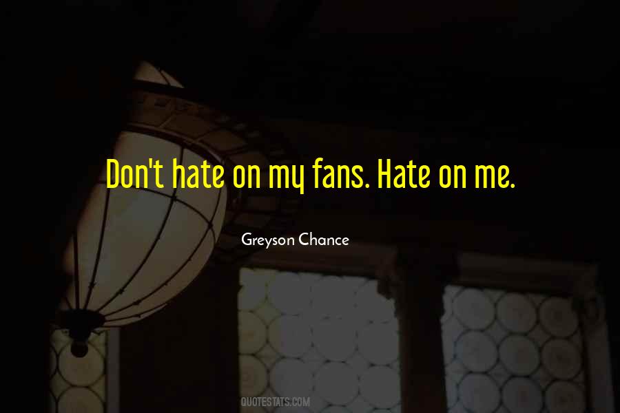 Quotes About Greyson Chance #786194