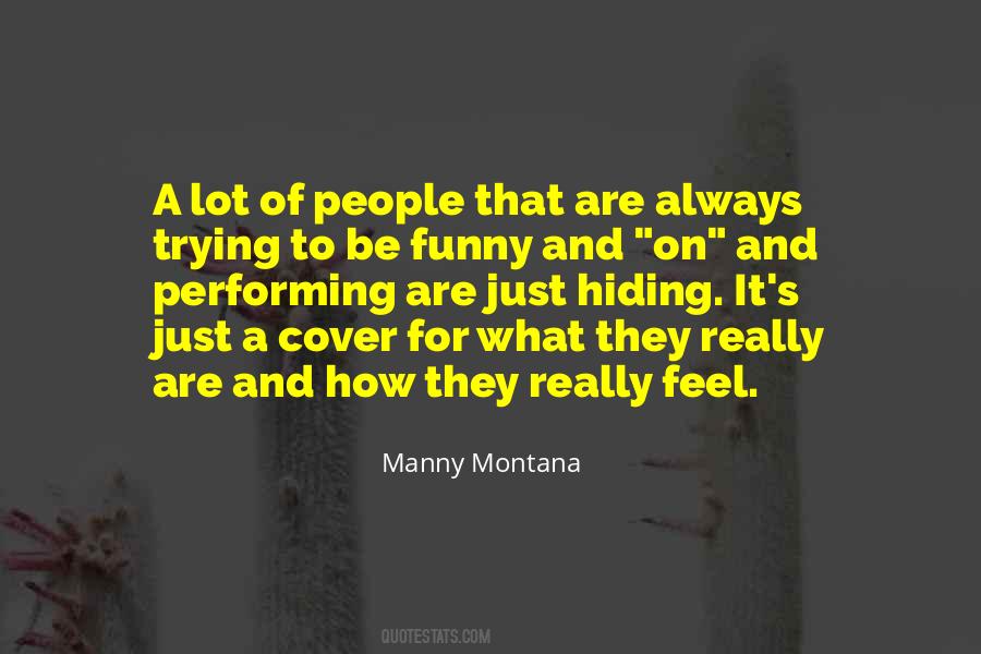 Trying To Cover Up Quotes #10520 Trying To Cover Up Quotes #10520