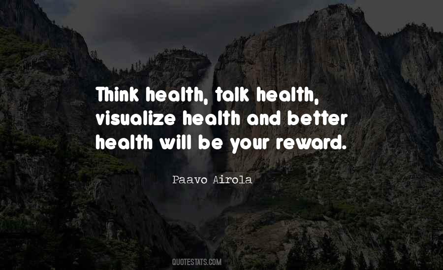Quotes About Better Health #343366