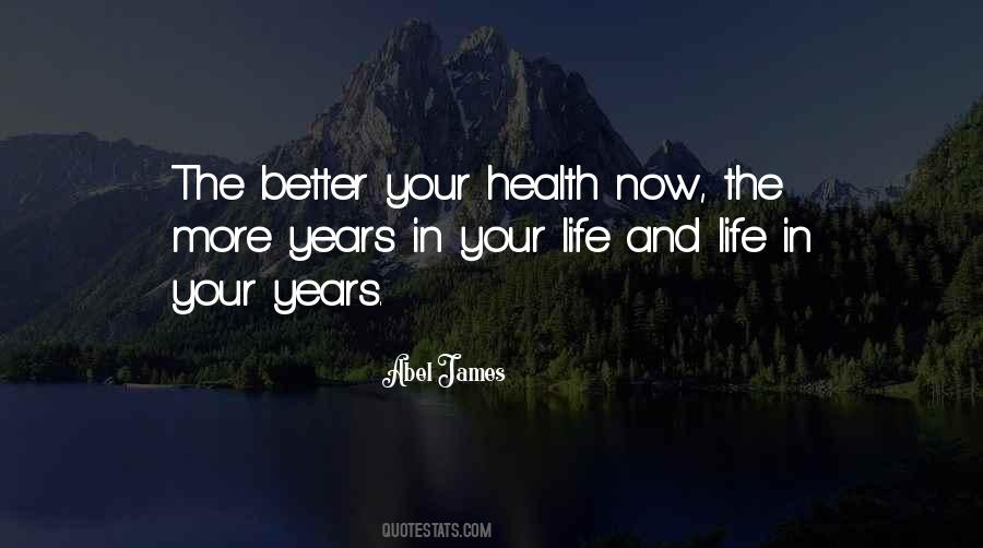 Quotes About Better Health #543524