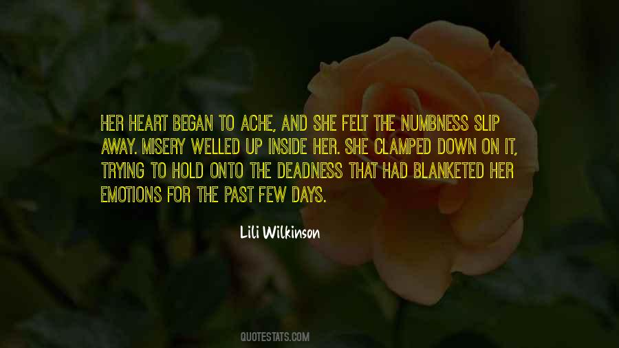 Trying To Hold On Quotes #179466