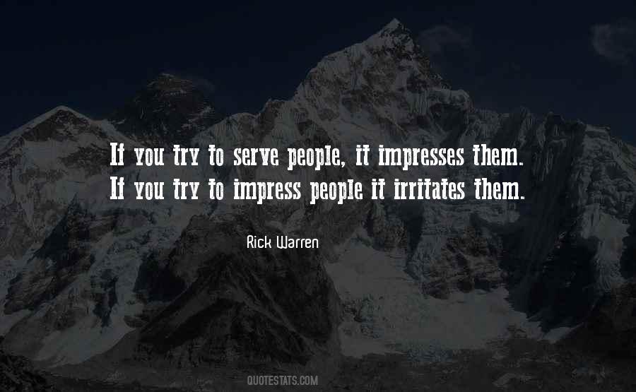 Trying To Impress Others Quotes #719883