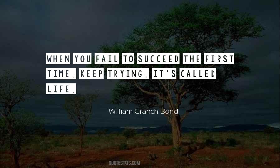 Trying To Succeed Quotes #1724119