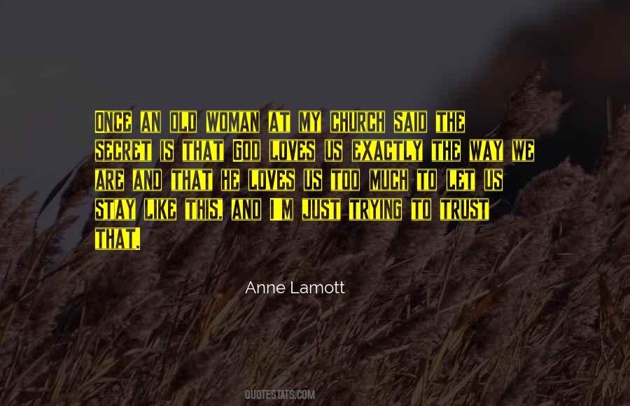 Trying To Trust Quotes #1215150